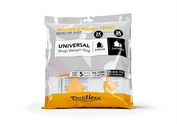 Dustless Technologies Vacuum Bags Wet Dry 2-Pack Filtration-3