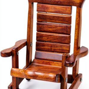 Lilacooqinn Wooden Phone Holder Rustic Design-0