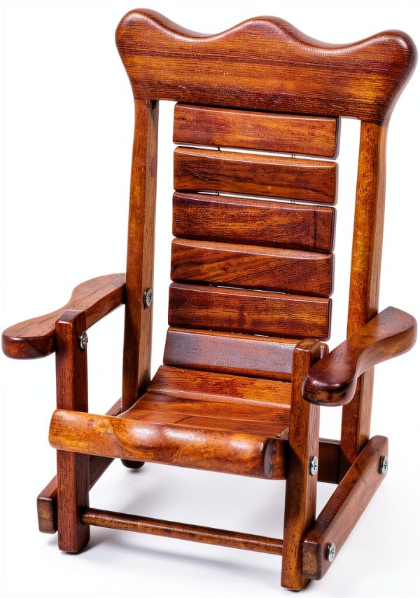 Lilacooqinn Wooden Phone Holder Rustic Design-0