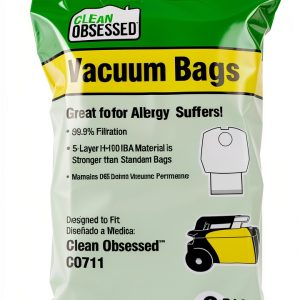 Commercial Vacuum Bag Clean Obsessed Paper HEPA-0