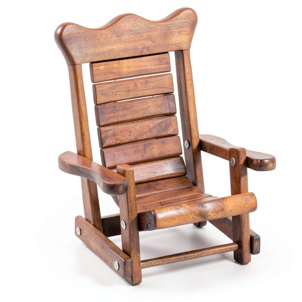Lilacooqinn Wooden Phone Holder Rustic Design-3