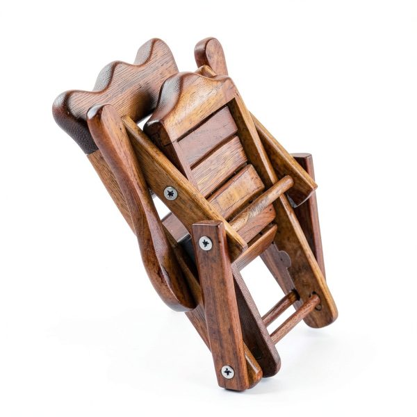 Lilacooqinn Wooden Phone Holder Rustic Design-7
