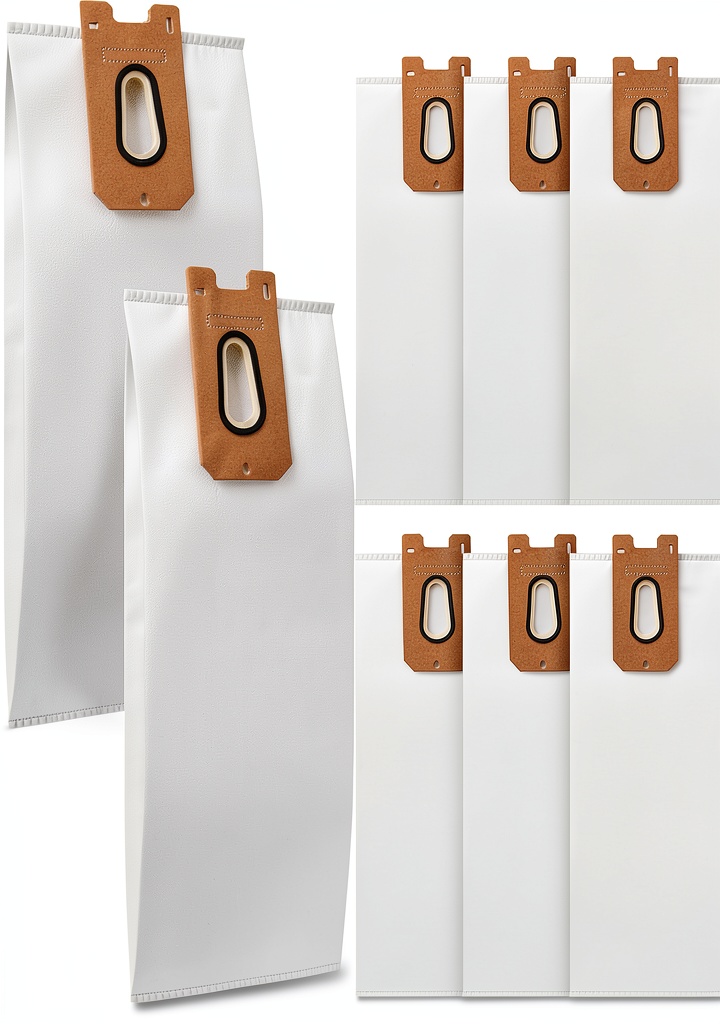 Installing BIHARNT Vacuum Bags Micro Filtration Compatible Kenmore on a wooden desk