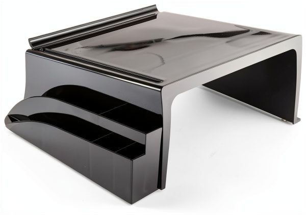 Telephone Stand Officemate Black Plastic Ergo-5