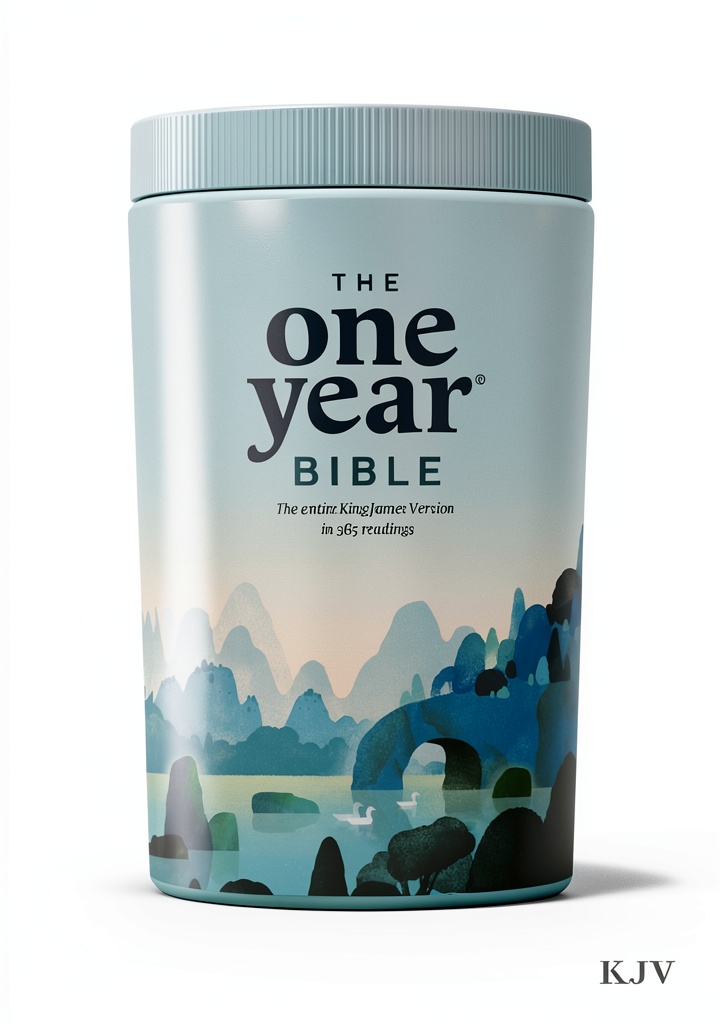 Installing King James Bible Tyndale Kindle Edition 4824‑Page Digital Scripture on a wooden desk