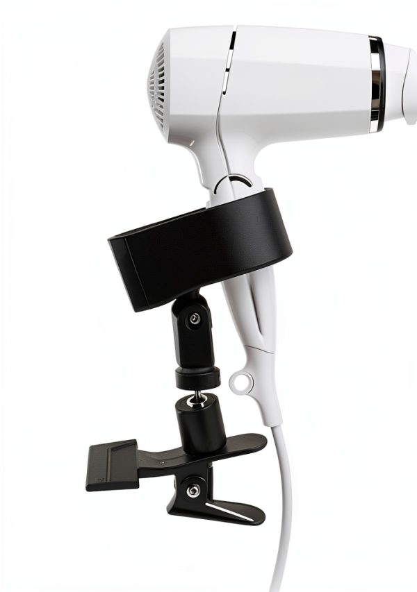 Hair Dryer Holder PT-601 Flexi 360 Rotating Clamp for Stable Styling-0