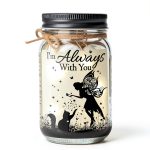 Mason Jar Night Light I'm Always with You – Pawfect House Cat Memorial-0