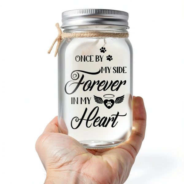 Mason Jar Night Light – Pawfect Borosilicate LED Memorial-3