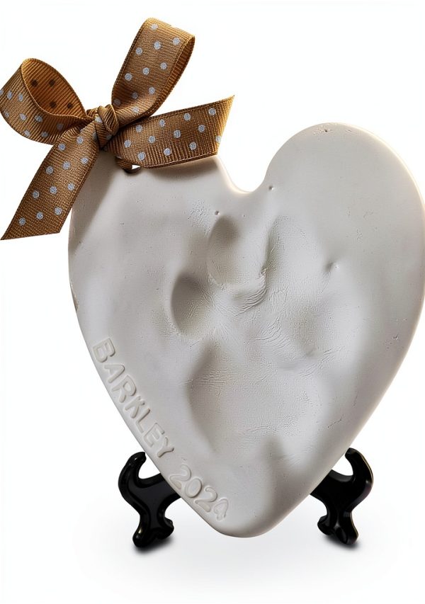 Pet Paw Print Impression Kit for Dogs and Cats - Inkless Clay Keepsake-7
